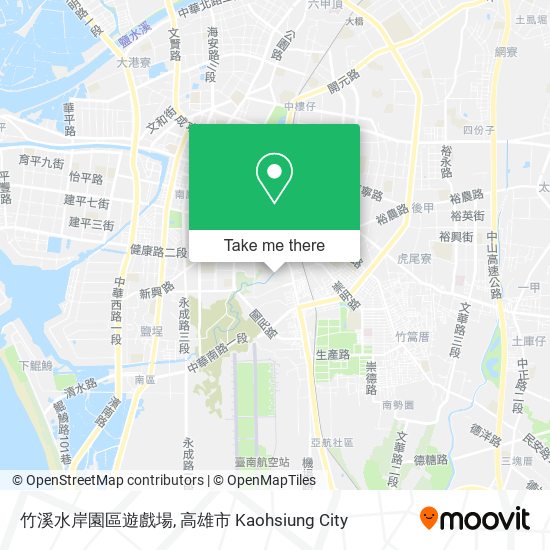 竹溪水岸園區遊戲場 map