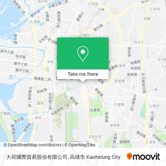 大荷國際貿易股份有限公司地圖