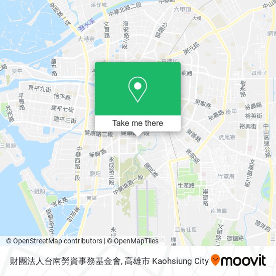 財團法人台南勞資事務基金會 map