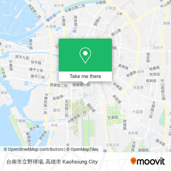 台南市立野球場 map