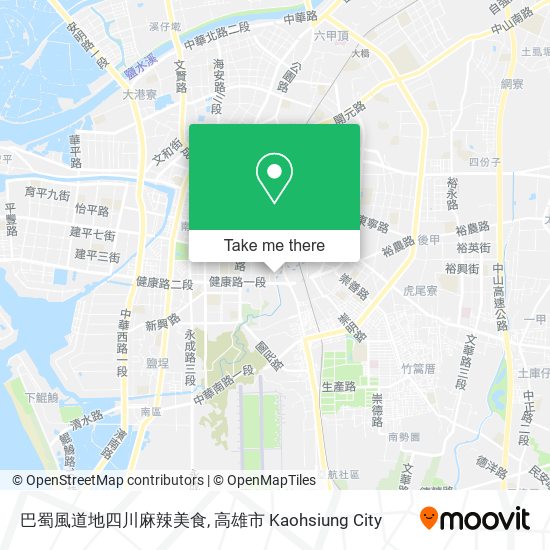 巴蜀風道地四川麻辣美食 map