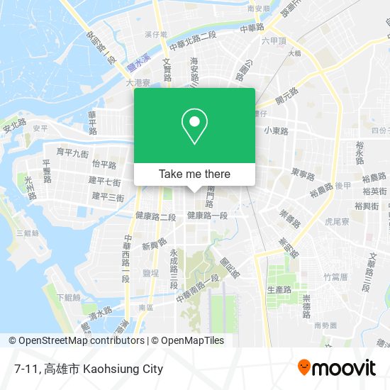 7-11 map