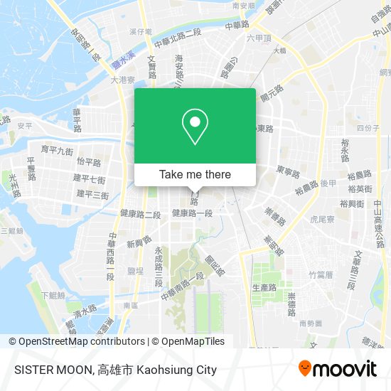 SISTER MOON map