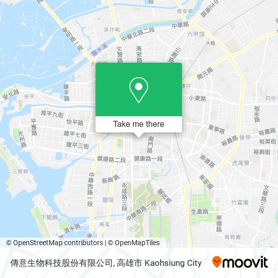 傳意生物科技股份有限公司 map