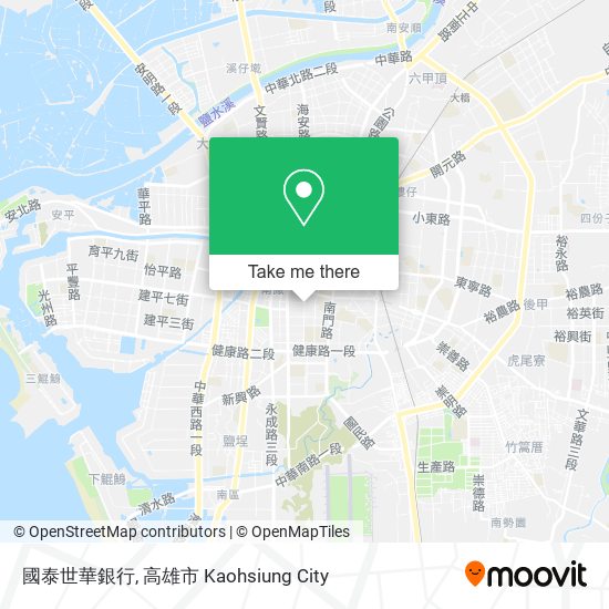 國泰世華銀行 map