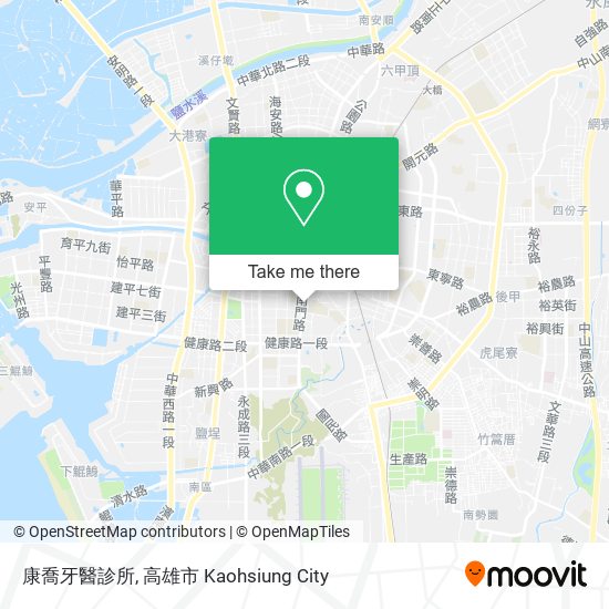 康喬牙醫診所地圖