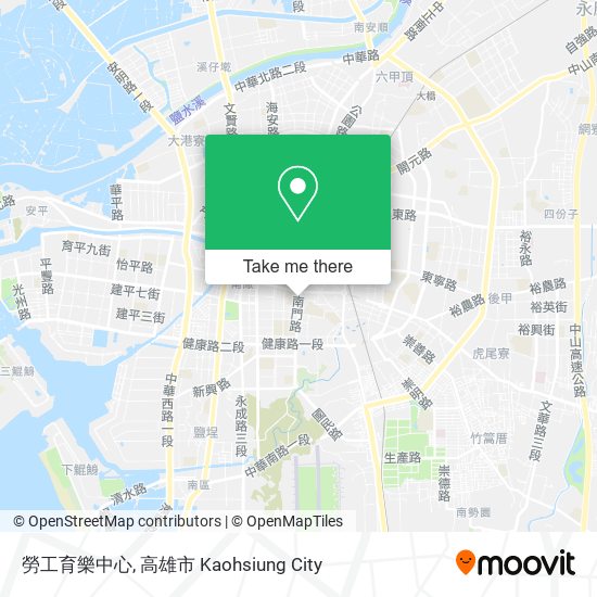 勞工育樂中心 map