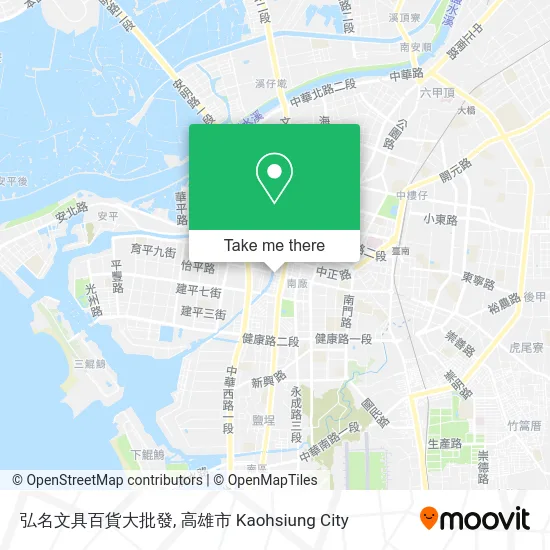 弘名文具百貨大批發 map