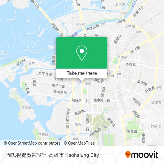 周氏視覺廣告設計 map