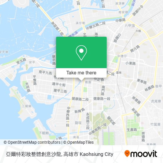 亞爾特彩妝整體創意沙龍 map