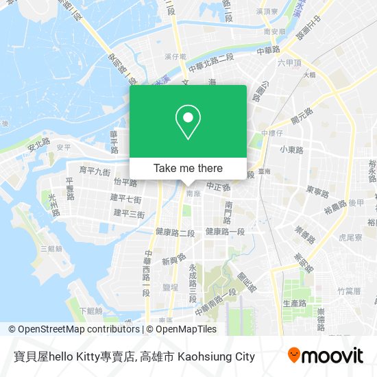 寶貝屋hello Kitty專賣店 map