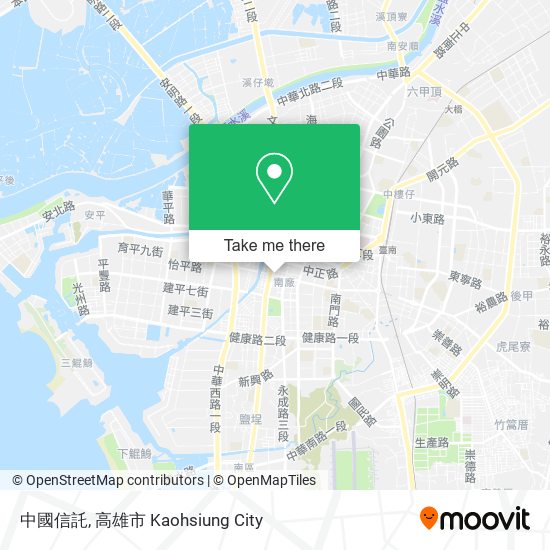 中國信託 map