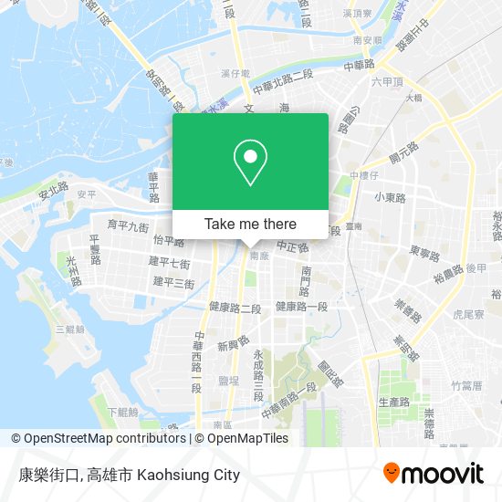 康樂街口地圖