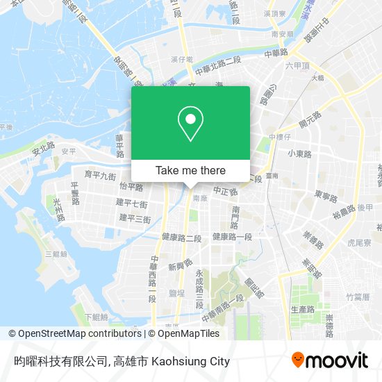 昀曜科技有限公司 map