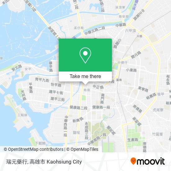 瑞元藥行 map