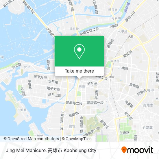 Jing Mei Manicure map