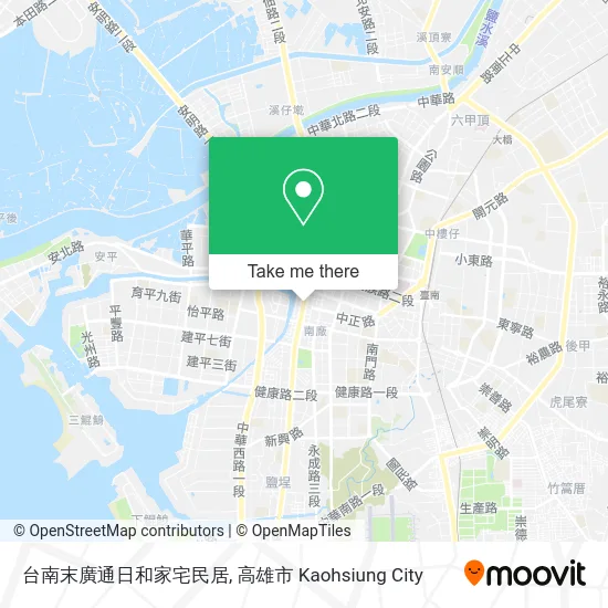 台南末廣通日和家宅民居 map