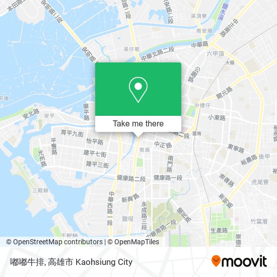 嘟嘟牛排 map