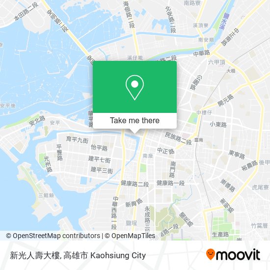 新光人壽大樓 map