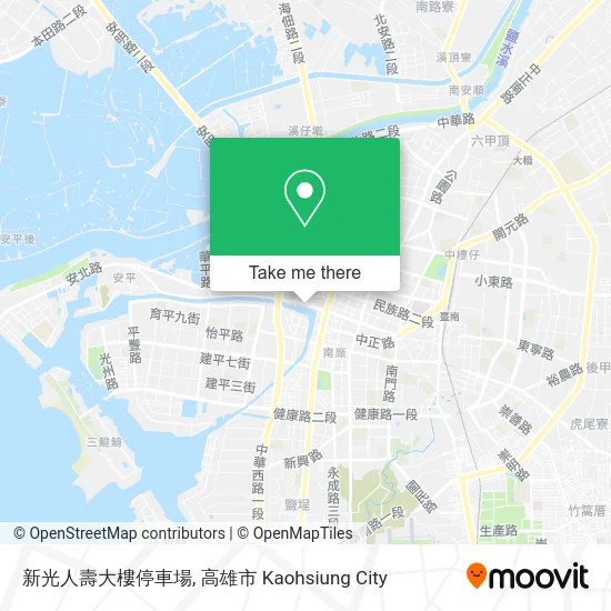 新光人壽大樓停車場 map