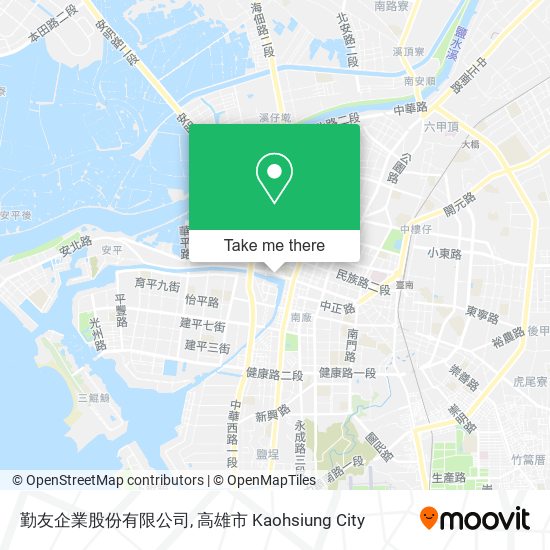 勤友企業股份有限公司地圖