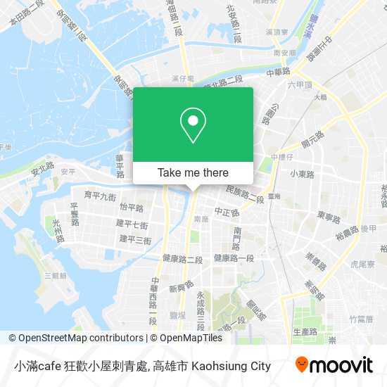 小滿cafe 狂歡小屋刺青處地圖