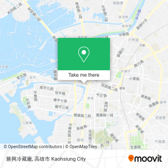 勝興冷藏廠 map