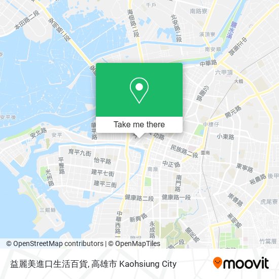 益麗美進口生活百貨 map