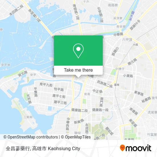 全昌蔘藥行 map