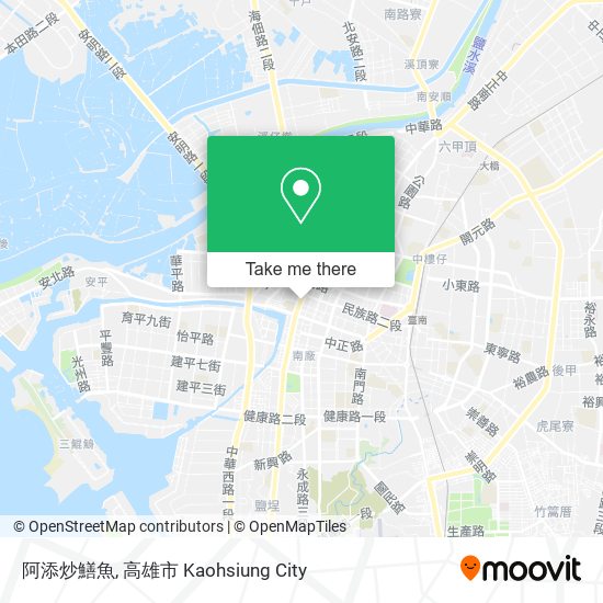 阿添炒鱔魚 map