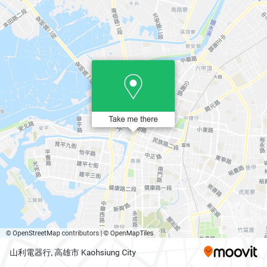 山利電器行 map