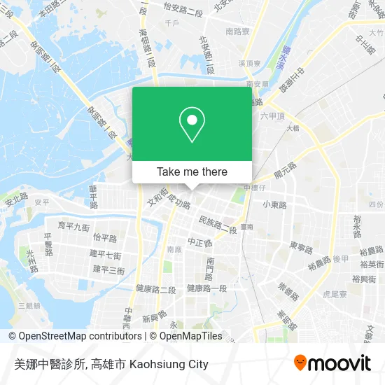 美娜中醫診所 map