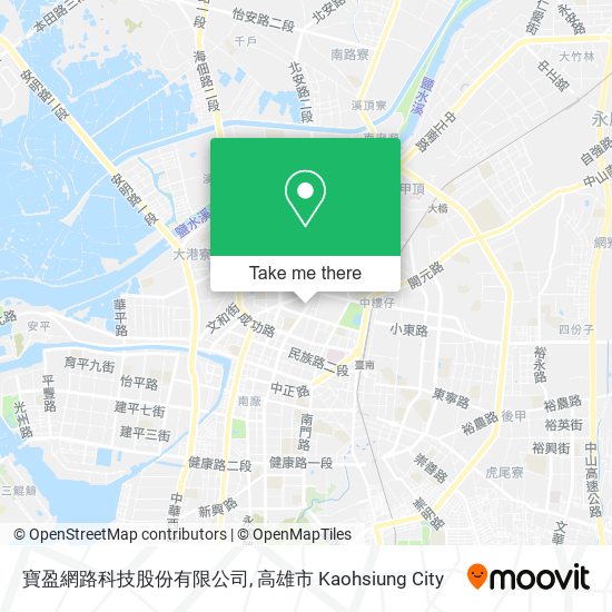 寶盈網路科技股份有限公司 map