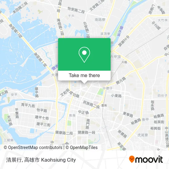 清展行 map