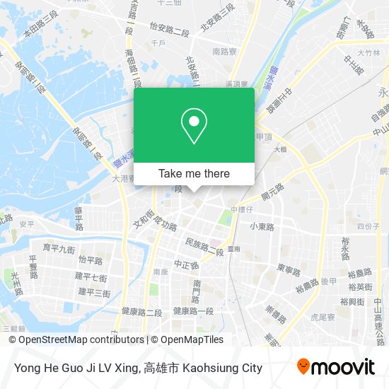 Yong He Guo Ji LV Xing map