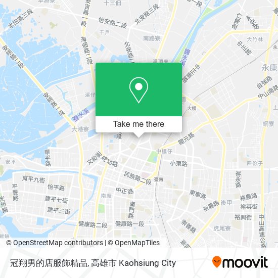 冠翔男的店服飾精品 map