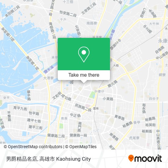 男爵精品名店 map