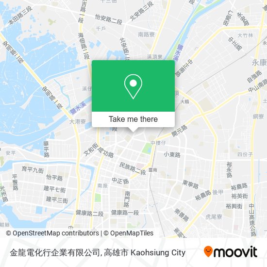 金龍電化行企業有限公司 map