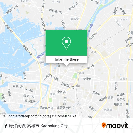 西港虾肉饭 map