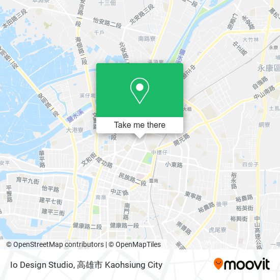 Io Design Studio map