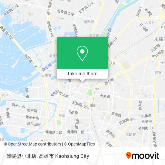 麗髮型小北店 map