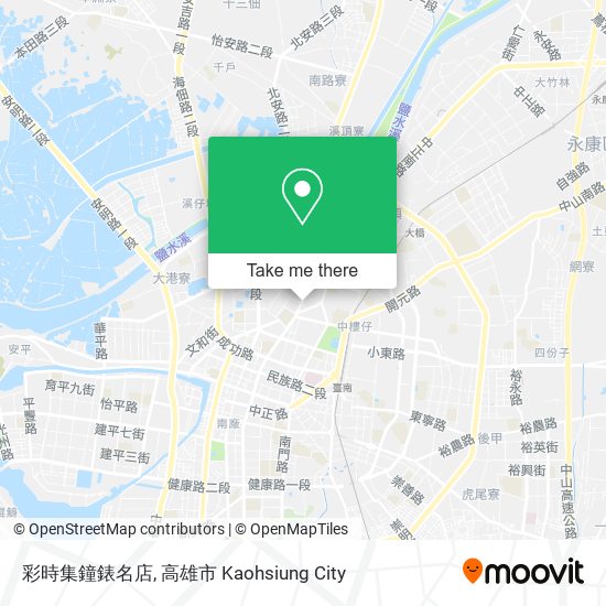 彩時集鐘錶名店 map