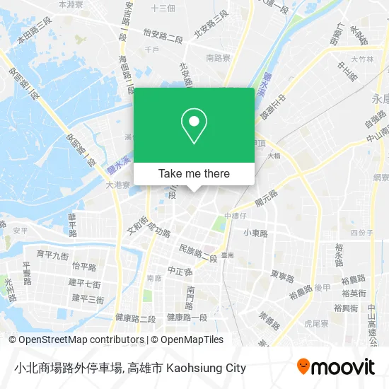 小北商場路外停車場地圖