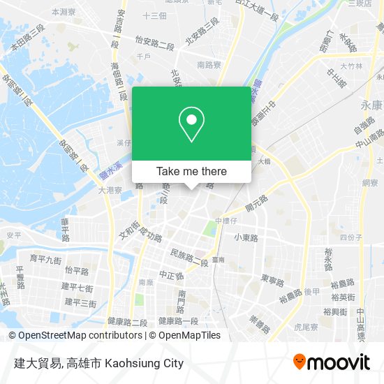 建大貿易 map