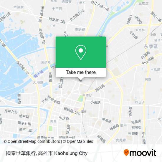 國泰世華銀行 map