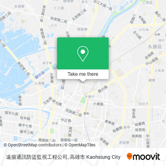 遠揚通訊防盜監視工程公司 map