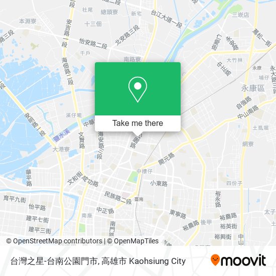 台灣之星-台南公園門市 map
