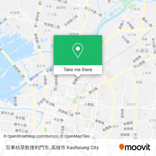 百事桔茶飲便利門市 map