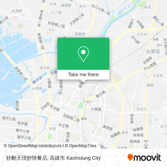 炒翻天現炒快餐店 map