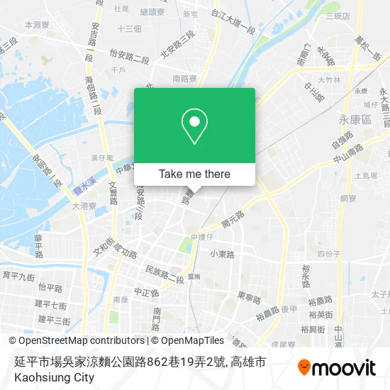 延平市場吳家涼麵公園路862巷19弄2號 map
